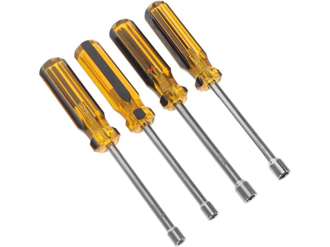 Conjunto De Chaves Fenda Hexagonais Multiuso Besportble, 4 Peças 5mm, 6mm, 7mm, 8mm Com Cabo Ergonômico Antiderrapante