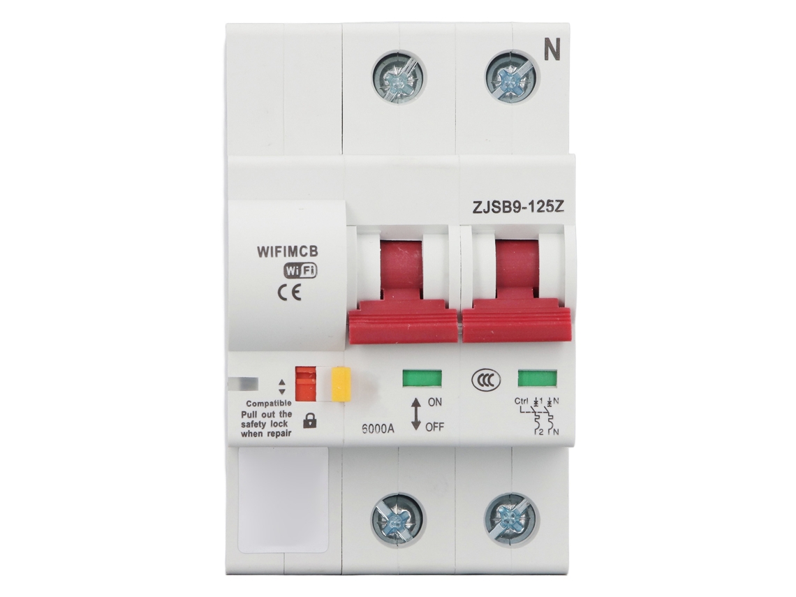 INTERRUPTOR DE CIRCUITO INTELIGENTE 2P 100A WIFI HKJ