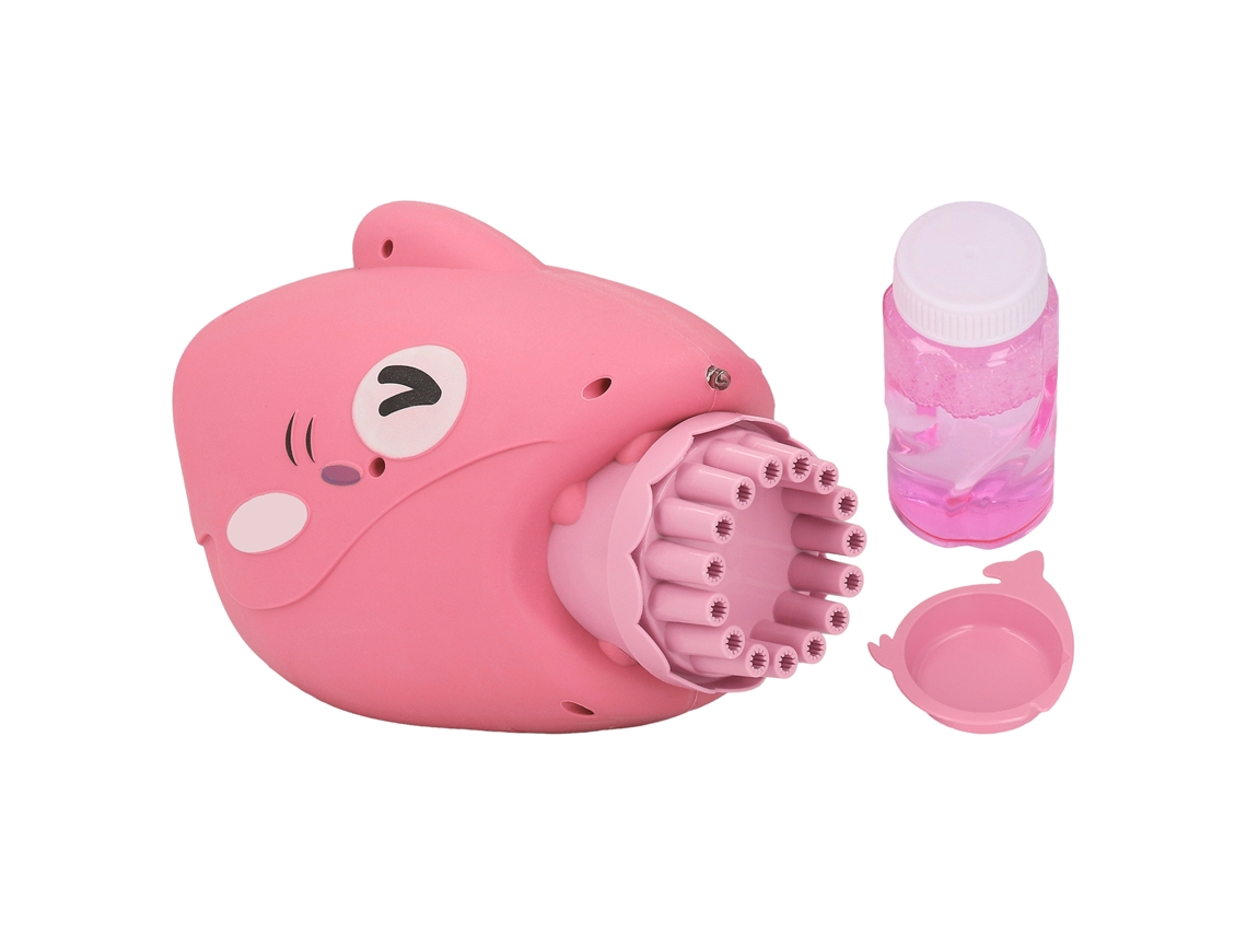 Máquina de Bolhas Elétrica para Crianças, Brinquedo de Bolhas Infantil, Faz-Bolhas Elétrico