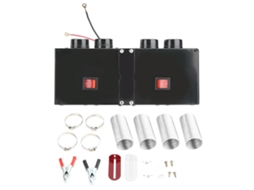 Aquecedor de Carro 500w 12v com 4 Ventiladores | S/MARCA
