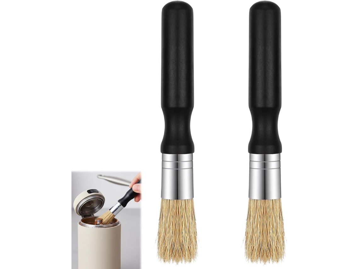 2 Escovas Barista Limpeza Vegana para Moinhos Café/máquinas Expresso ZYBLSSBB