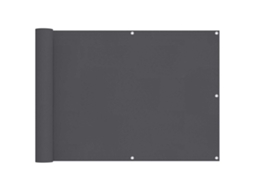 Conjunto 1 Tela De Varanda Vidaxl Antracite Poliéster (75 X 200 Cm)