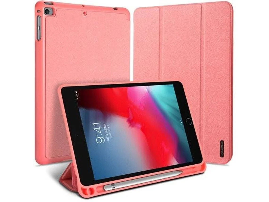 Capa Dux Ducis Livro Horizontal (Ipad Mini 2019) Rosa