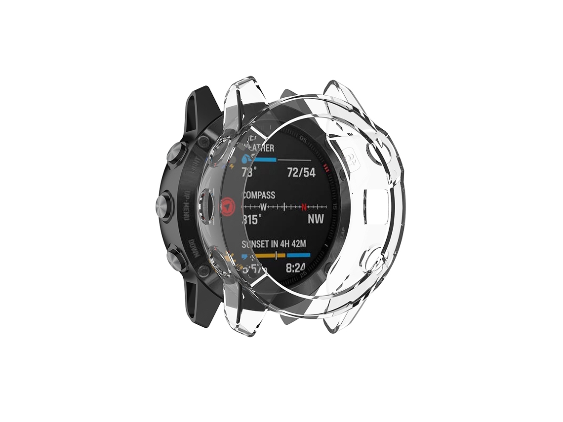 Capa Transparente de TPU para Garmin Fenix 6X, antichoque, EOOCOO