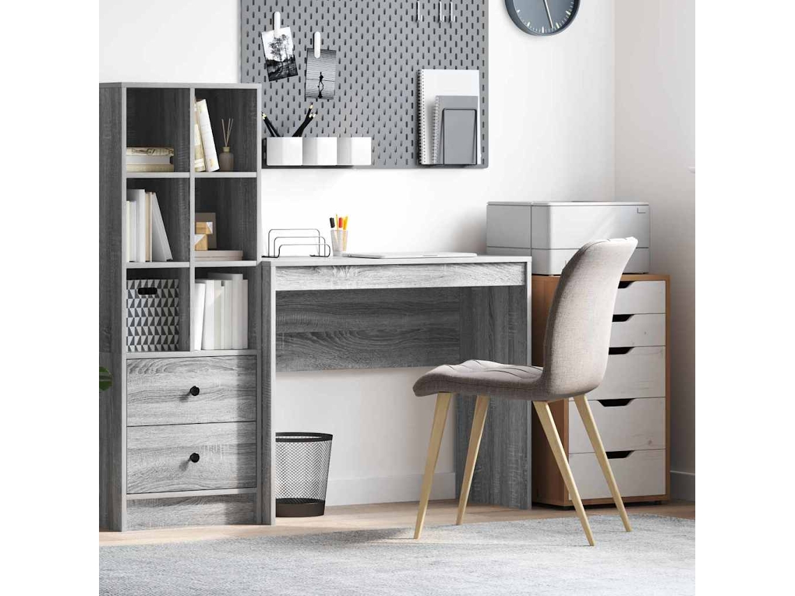 Vidaxl Mesa Cinza Sonoma 90 X 40 X 76 Cm
