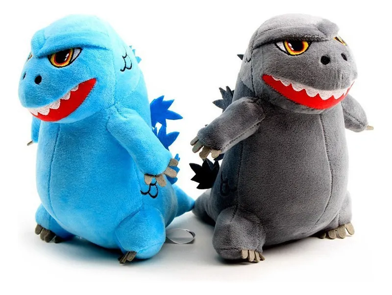 2 Peças Godzilla Boneco Dinossauro Monstro, Brinquedo De Pelúciavayotoy
