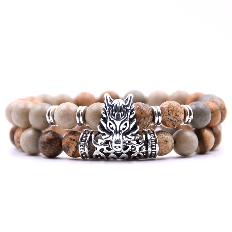 Conjunto De Pulseiras Elásticas Com Cabeça De Dragão