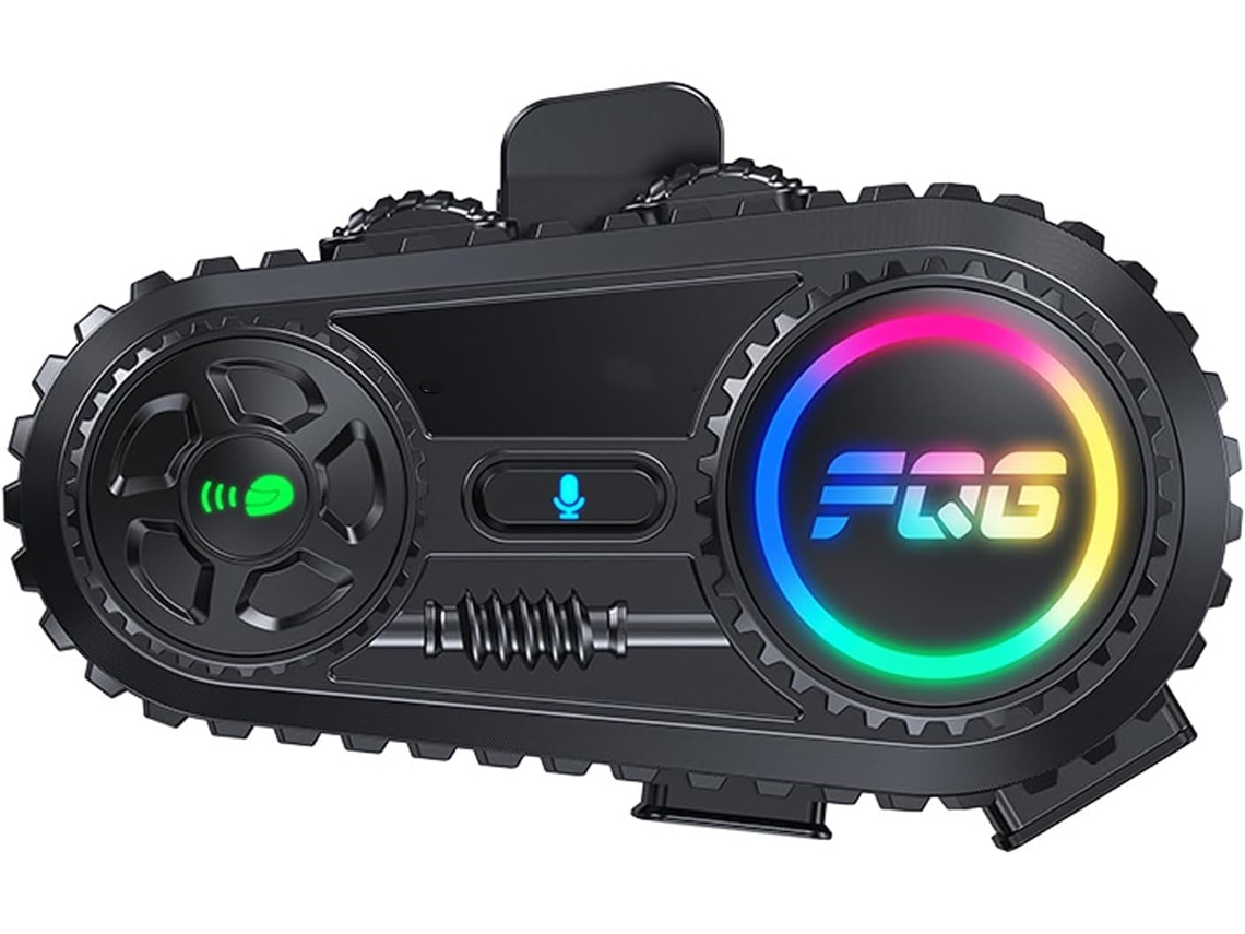 Goshyda Casque De Moto Bluetooth, Étanche Ipx6 Para Todos Os Casques, Com Son Hifi, Supressão Bruto, Duração