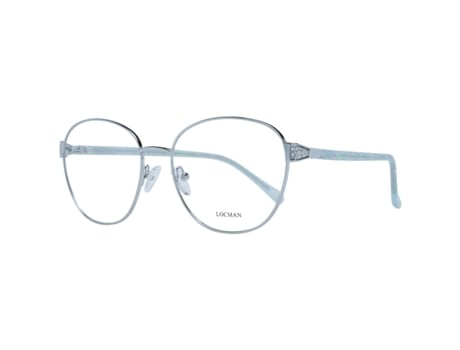 Armação De Óculos Feminino Locman Locv004 58sil