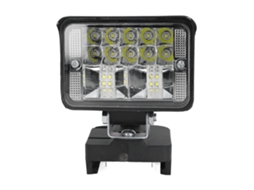 Lanterna De Trabalho Led Portátil Recarregável 18v 8w 2400lm Lítio Luz De Inundação Sem Fio Para Acampamento Outdoor