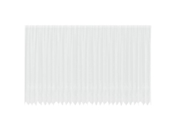 Conjunto 1 Cortina De Renda Vidaxl Branco Poliéster (300 X 750 Cm)
