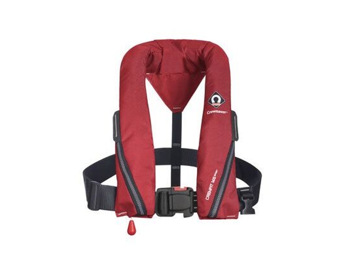 Colete Salva-Vidas Automático com Arnês Crewfit 165N CREWSAVER