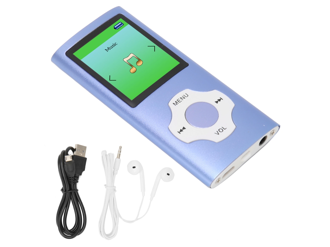 Reprodutor Mp3 LAXISCREED com Lcd 1.8", Gravação e Rádio Fm