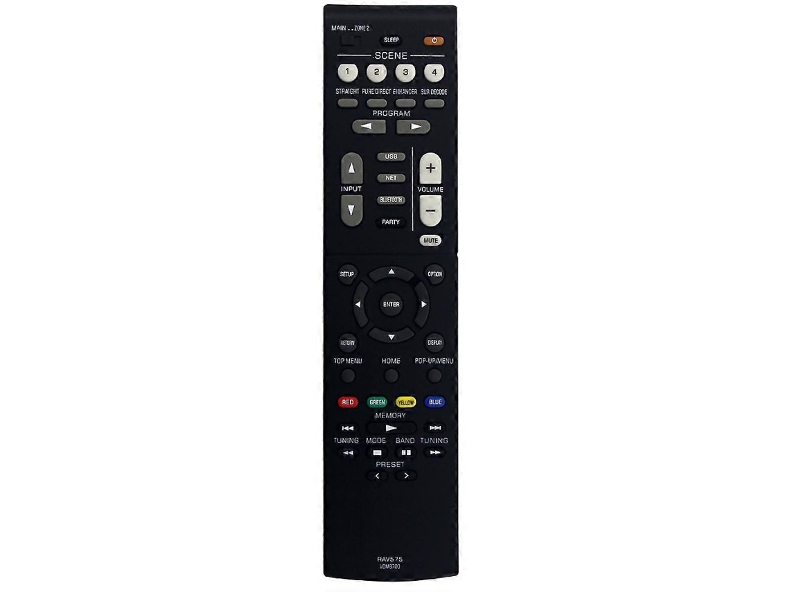 Controle Remoto De Substituição Rav575 Para O Sistema Receptor Rx-v6a Tsr700 -700 700 Rx-v6a -700 Vdm87000