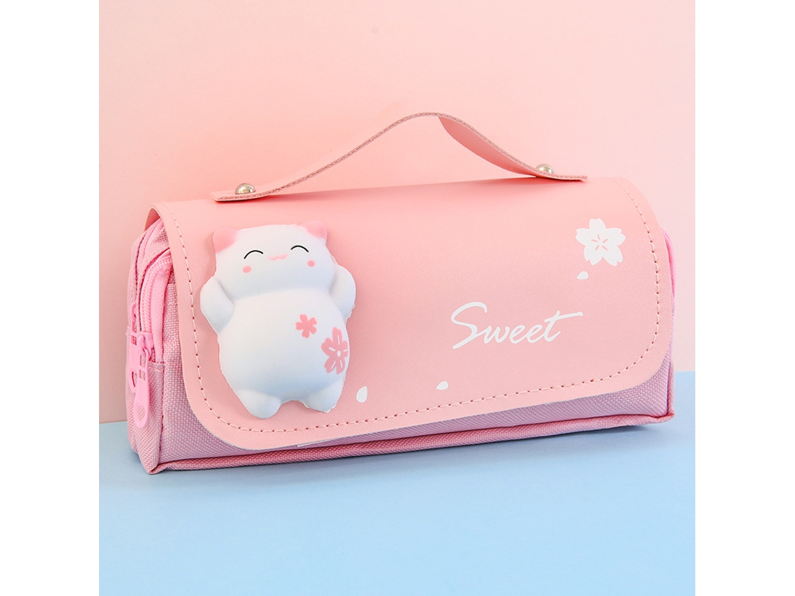 Estojo para Lápis, Bolsa Grande para Lápis, Adolescentes, Meninas, Mulheres, Estudantes BRILVIBERA