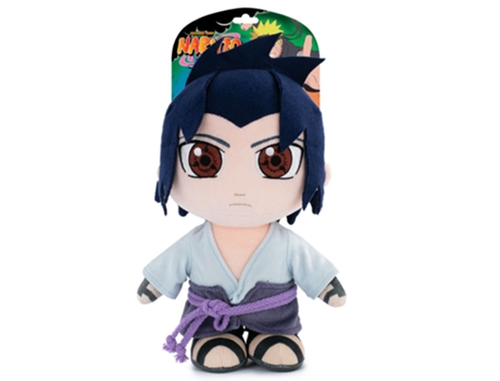Brinquedo De Peluche Naruto Shippuden Sasuke Uchiha 27cm Pierrot