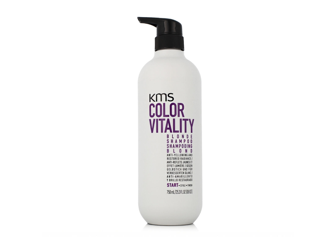 Champô para Cabelos Ruivos Ou Brancos KMS Colorvitality 750 Ml