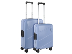 Conjunto de mala rígida JASLEN Orleans Blue Pp (44X65x23 Cm - 58L)