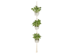 Cesto De Corda Para Pendurar Vasos Plantas Interior