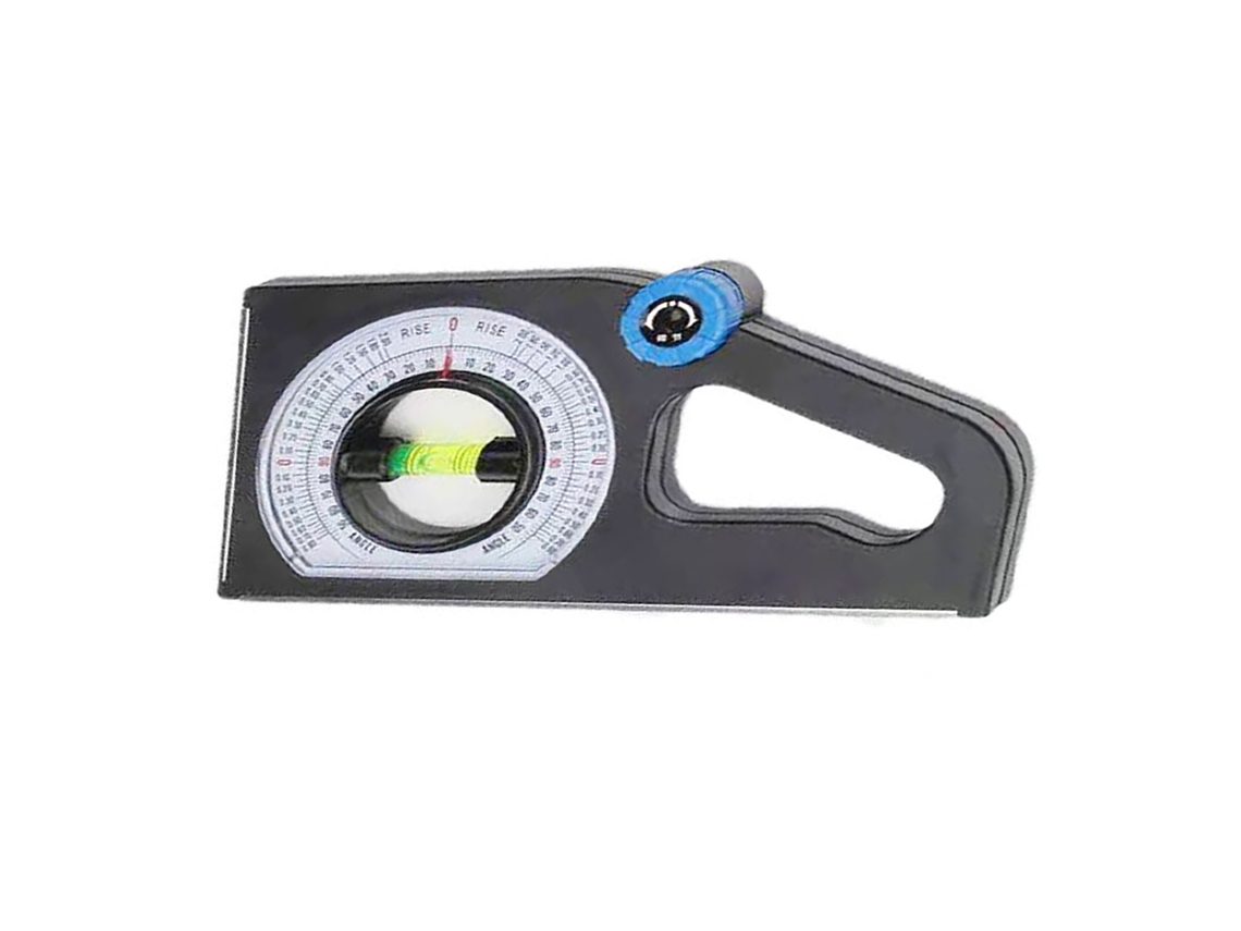 Régua Gradiente Manual Inclinômetro Reta Nível Medidor Ângulo Horizontal Multifuncional Com Imã 0.38kg