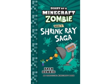 Livro Diary of a Minecraft Zombie Book 31 Shrink Ray Saga de Zack Zombie (Inglês)