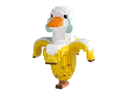 Conjunto de Blocos de Montar Banana 6035