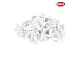 Mali 50pcs Protetor de Tomada Anti Choque Elétrico Plugue Isolado Abs para Bebês e Crianças