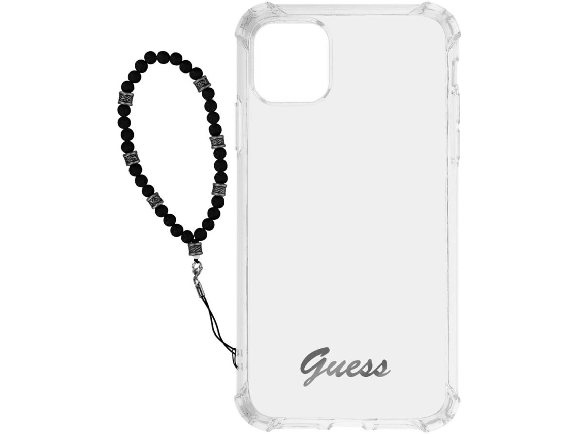 Capa iPhone 12 Pro GUESS BACK-MKPS-BK-IP12 Preto