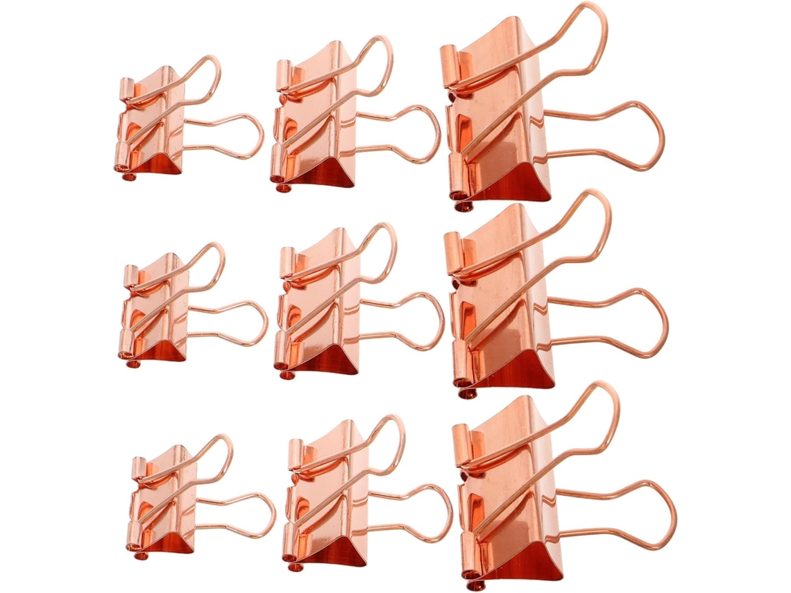 Conjunto De 42-clips Metal Beavorty Para Decoração Escolar, Tamanho Conveniente E Armazenamento Organizado, Acessórios