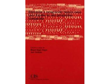 Livro Educacion E Inmigracion Nuevos Retos de Miguel A. Alegre (Espanhol)