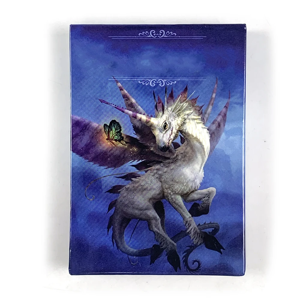 Cartas de Oráculo de 10 X 7 Cm, Ilustrações Coloridas e Guia de Fácil Leitura. MDUG