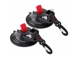Rebe-2 Anclas Fuertes Para Coche Con Gancho Para Toldos Laterales, Camping, Barcos, Toldos, Equipaje Y Más