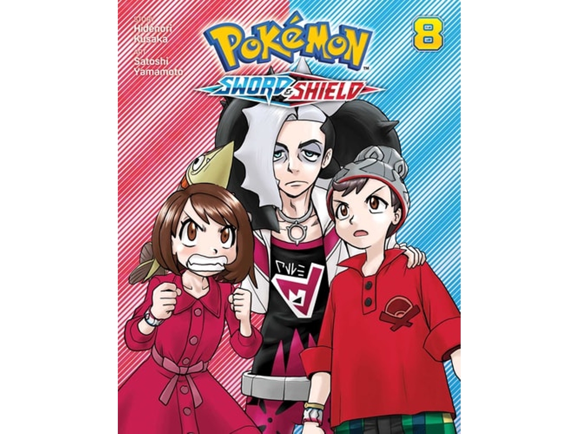 Livro Pokemon Sword amp Shield, Vol. 8 de Hidenori Kusaka (Inglês)