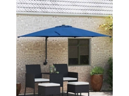 Vidaxl Guarda-sol De Jardim 248,5 X 247,5 X 160 Cm Poliéster E Aço