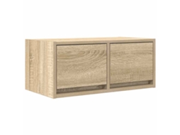 Tv Cabinet, Tv Cabinets Vidaxl Marrom Madeira Processada (60 X 31 X 25.5 Cm)
