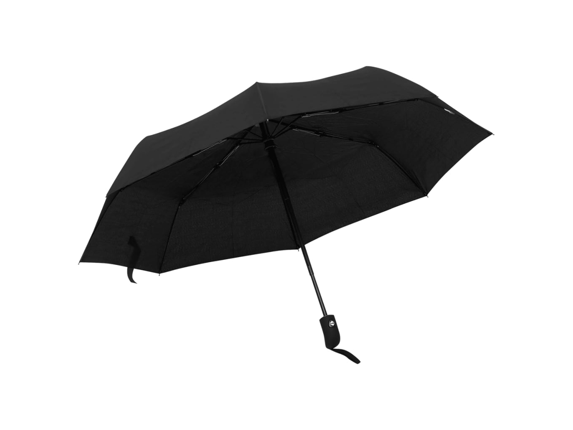 Vidaxl Guarda-chuva Dobrável Automático 95 Cm Preto