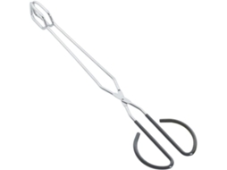Pinça De Aço Inoxidável 40cm Para Churrasco, Ideal Para Grelhar E Cozinhar Em Piqueniques Churrascos