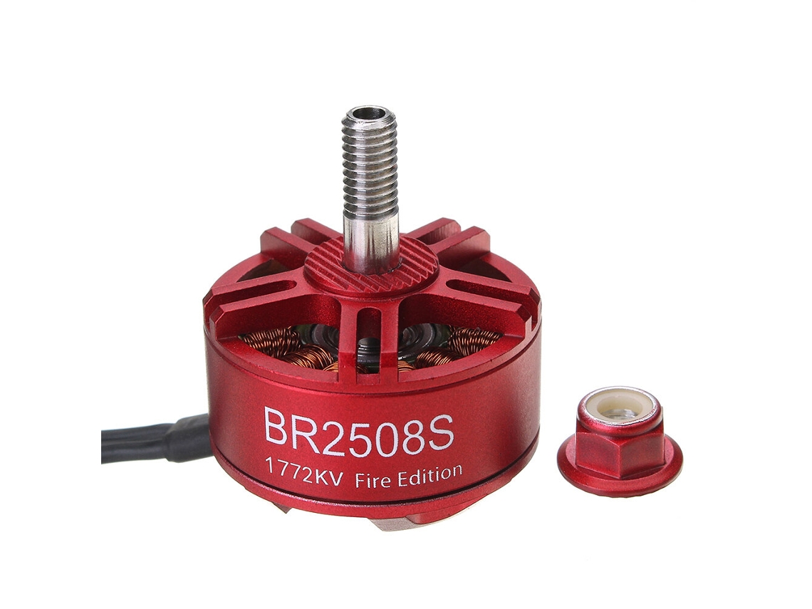 Motor Brushless Racerstar 2508 Br2508s Fire Edition 1275kv 1772kv 2522kv para Drones de Corrida Fpv MDUG