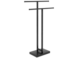 Suporte de Toalhas de Chão com 2 Braços de Metal E-TOWN COMMERCE GMBH