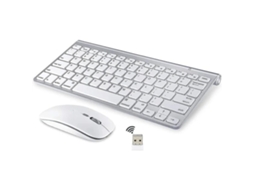 Lurelia Conjunto Teclado E Rato Sem Fios, Receptor Usb, Macbook, Imac