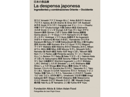 Livro La Despensa Japonesa de Udon Asian Food Fundación Al¡Cia (Espanhol)