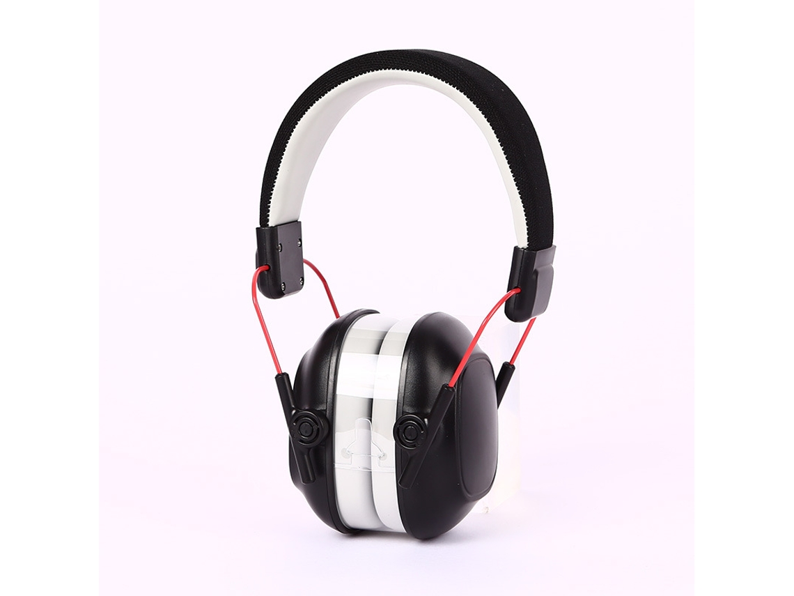 Protetor Auricular Infantil Yuysan Modelo 901, Para Idades 3-15 Anos, Com Tampões Auriculares Oferecidos, Preto
