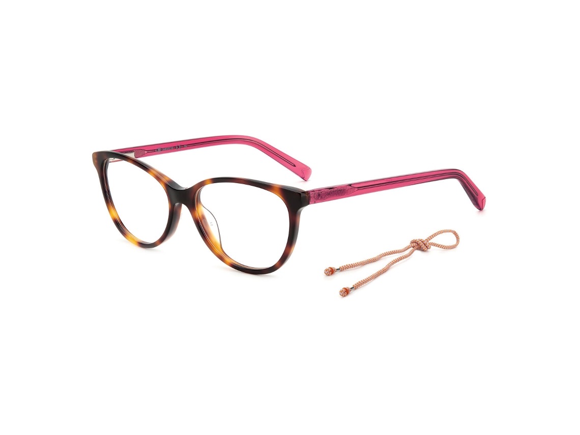 Armação de óculos Missoni MMI-0043-TN-05LF016 (Marrom - Acetato - 135 mm - Ø 50 mm)