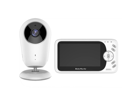 Monitor De Bebê Com Câmera E Áudio Vb608 Siurn (tela De 4.3 Polegadas)