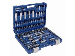 Jogo de Chaves Caixa + Roquete IRIMO 1/2" e 1/4" 109 Peças