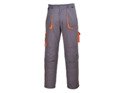 Calça Contraste Portwest Texo: Conforto E Funcionalidade Cinza / Xxl