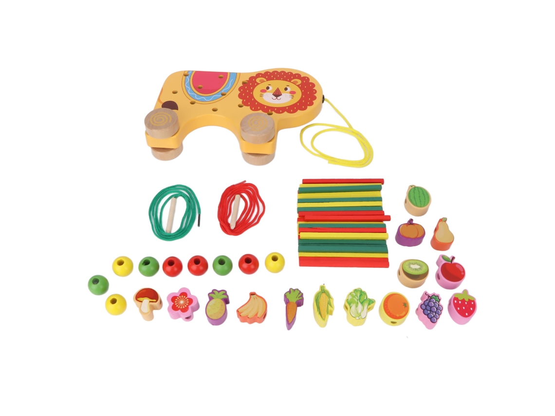 Brinquedos sensoriais de corda de madeira WalshLXq, blocos de construção educativos interessantes, brinquedos cognitivos para crianças.