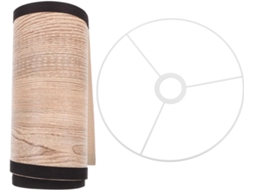 Luminária De Mesa Elegante Em Tecido, Design Para Instalação.