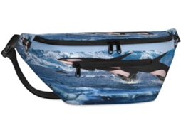 Bolsa de Ombro Grande TROPICALLIFE com Estampa Impermeável (38x25x19cm)
