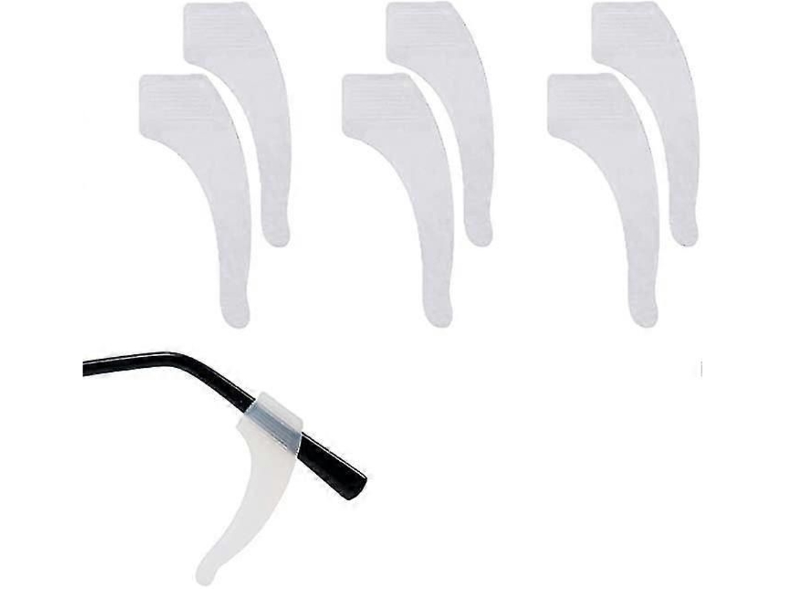5 Pares de Ganchos Antiderrapantes para Óculos, Acessórios Pontas Óculos S Ol e GOKOCO
